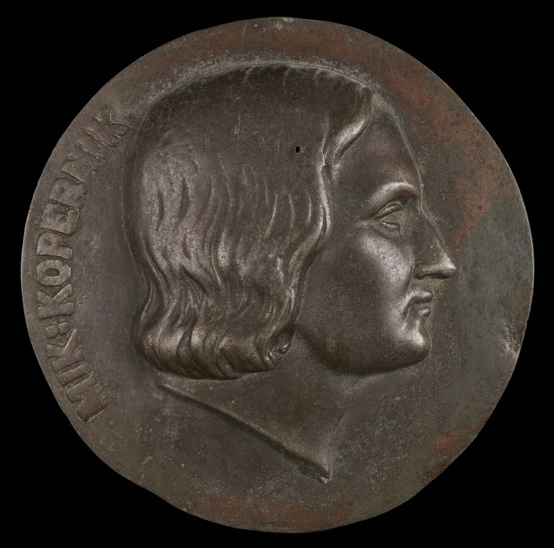 Medalion z wizerunkiem Mikołaja Kopernika