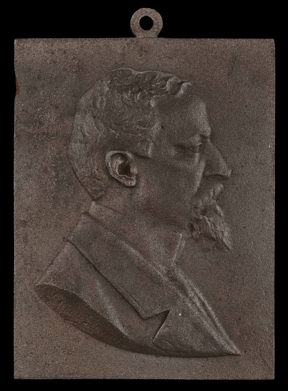Plaquette with Portrait of Henryk Sienkiewicz