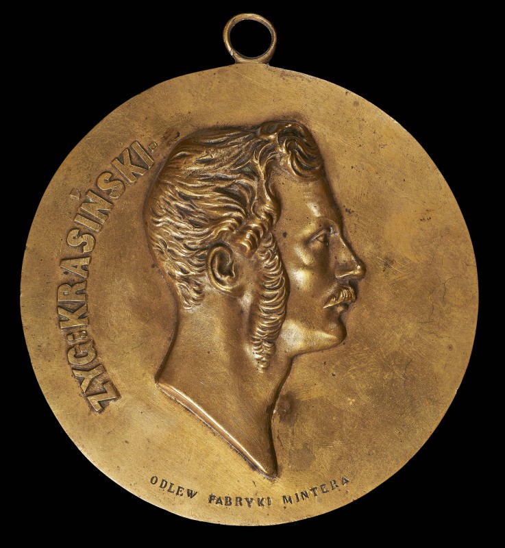 Medalion z portretem Zygmunta Krasińskiego