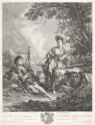 René Gaillard, François Boucher, XVIII w.