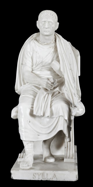 Statuette of the Roman statesmen Sulla (seated) - 1