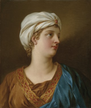 Bust of a Woman in a Turban - 1