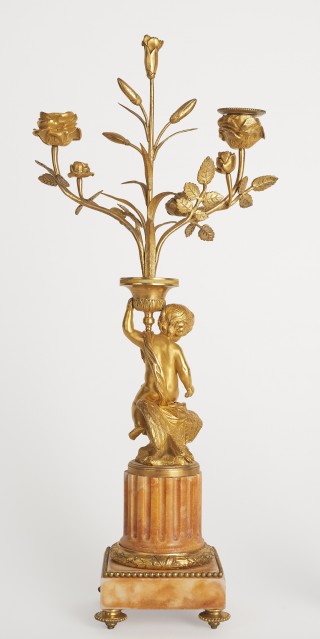 Candlesticks in the form of putto - 2