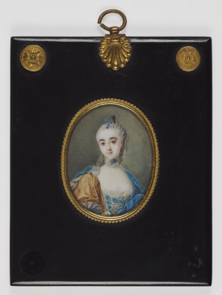Miniaturowy portret Izabeli z Czartoryskich Lubomirskiej (1736–1816) - 1