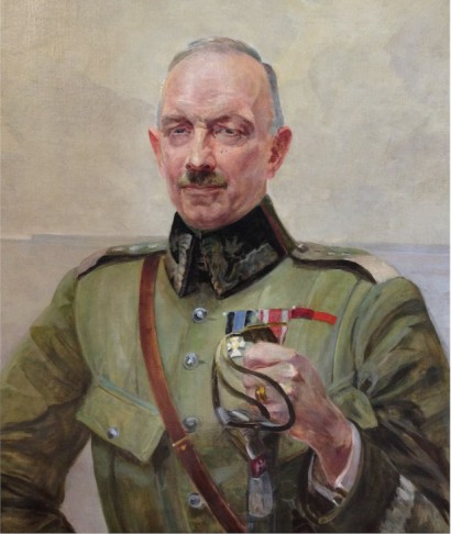 Portret gen. Stanisława Szeptyckiego w mundurze.