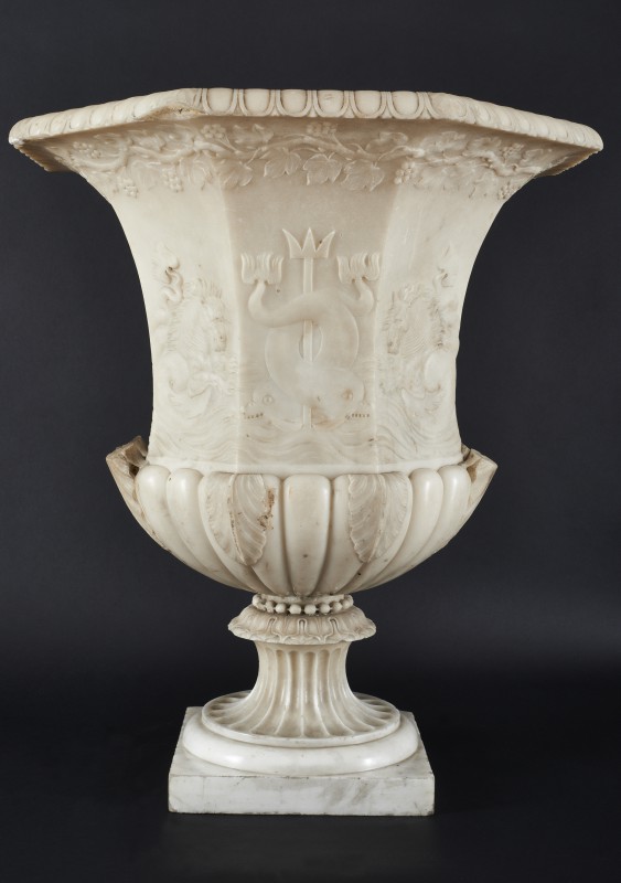 Octagonal vase