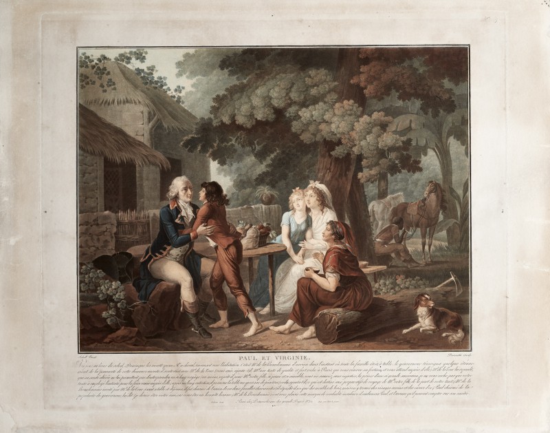 Paweł i Wirginia [M. de la Bourdonnais do Madame de La Tour]
