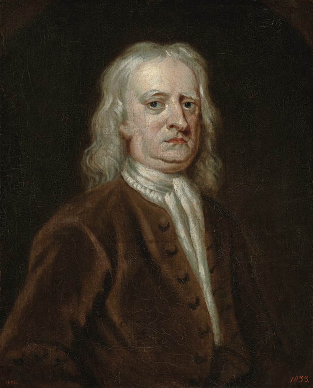 Portret Isaaca Newtona
