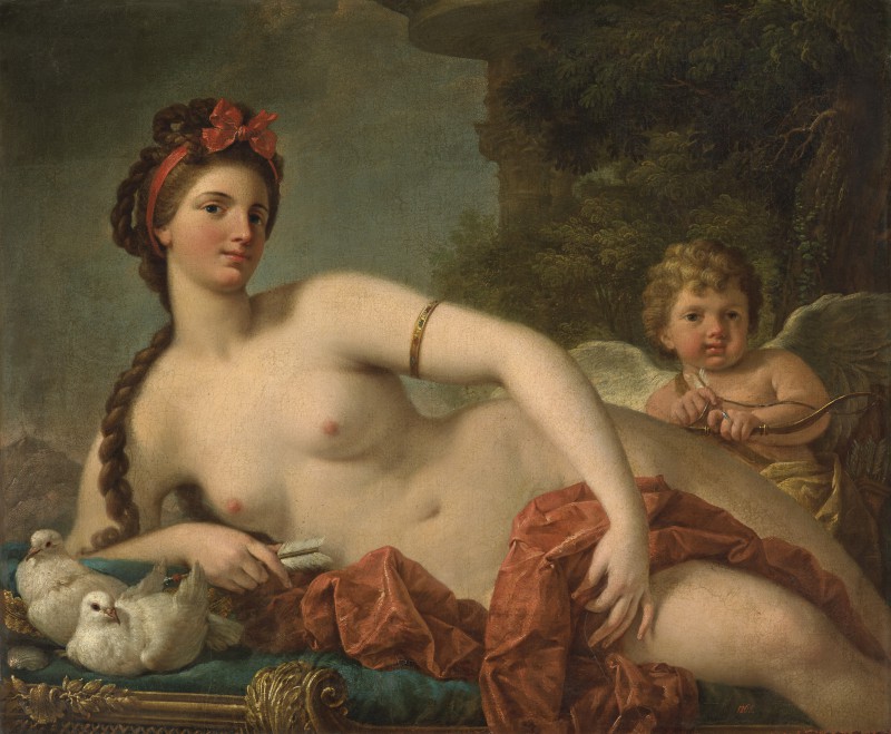 Venus Resting with Cupid