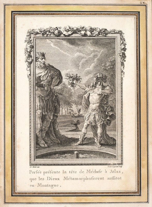 Perseusz pokazujący głowę Meduzy Atlasowi