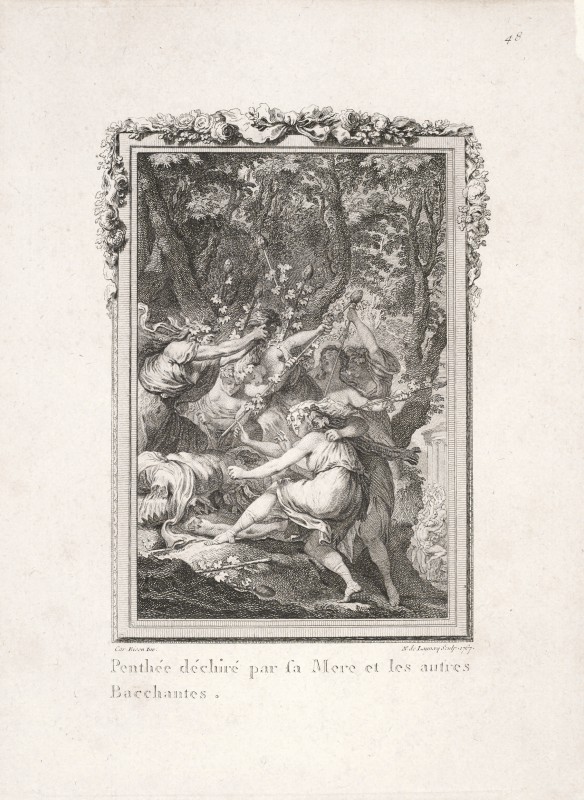 Pentheus Torn Apart by the Bacchantes