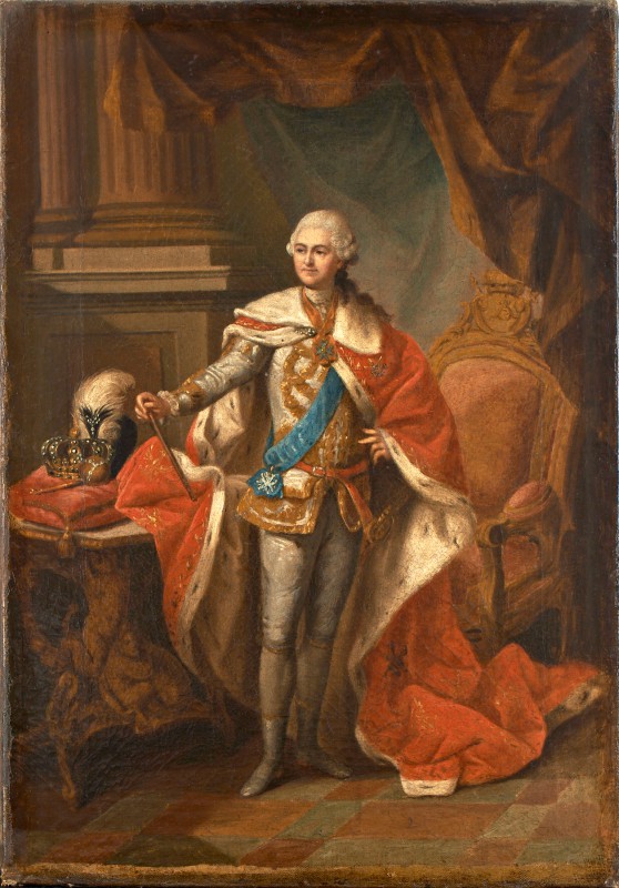 Portret Stanisława Augusta w stroju koronacyjnym