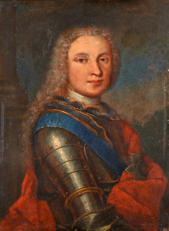 Portret mężczyzny w zbroi z orderem Orła Białego