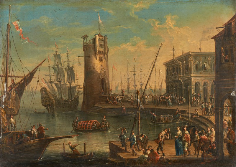 Port scene