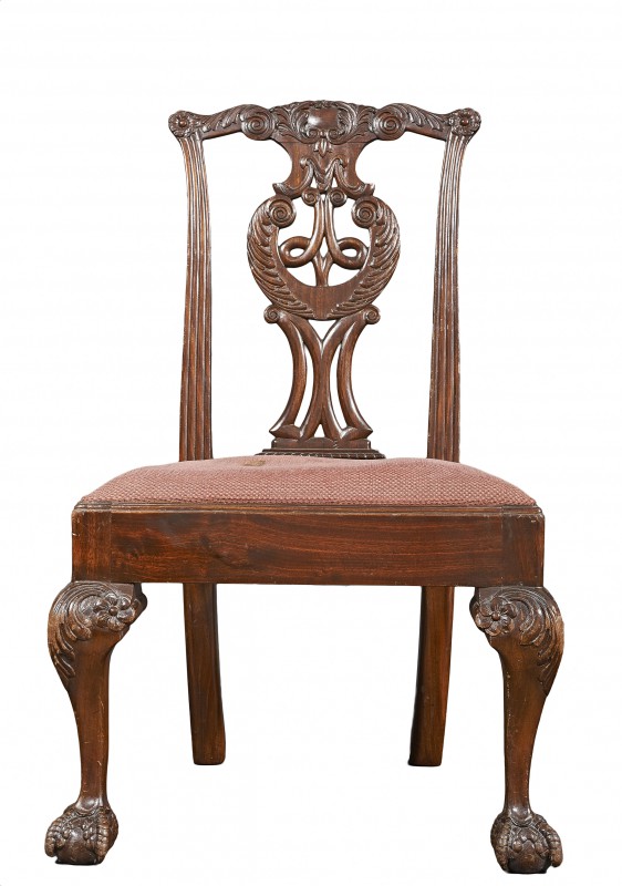 Chair in the Chippendale style