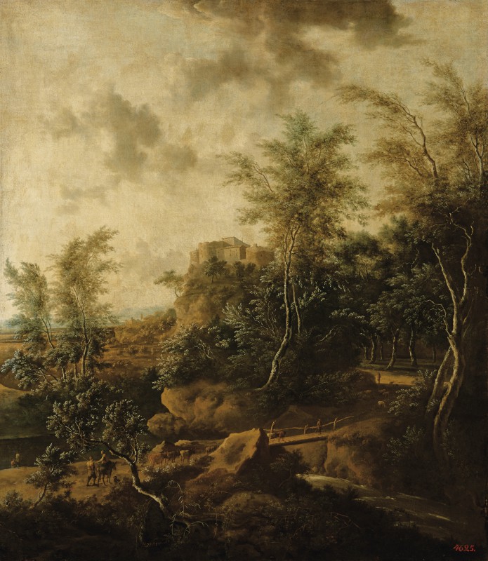 Landscape with a Castle on a Hill
