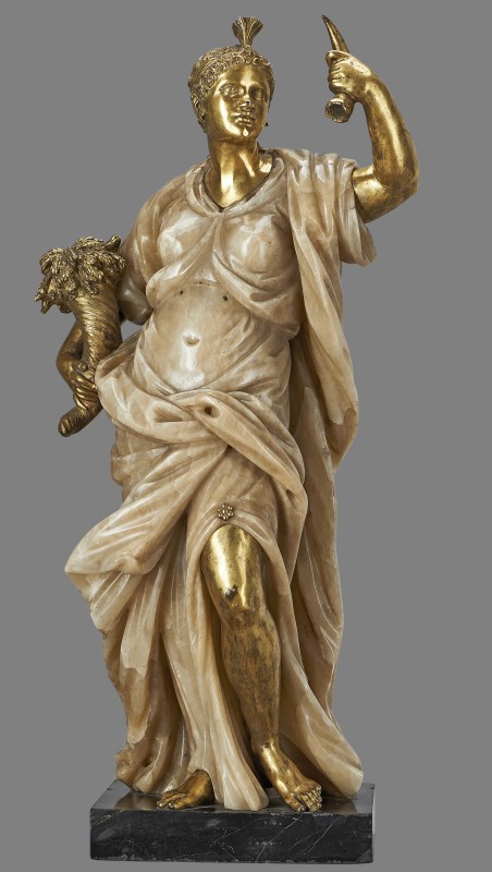 Allegorical statue: Africa with a cornucopia