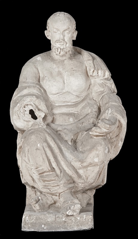 Playwright III (Sophocles). Model of the sculpture for the Amphitheater