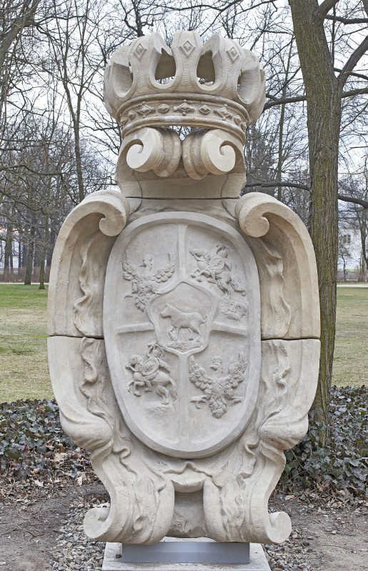 Cartouche of the Coat of Arms of Stanisław August