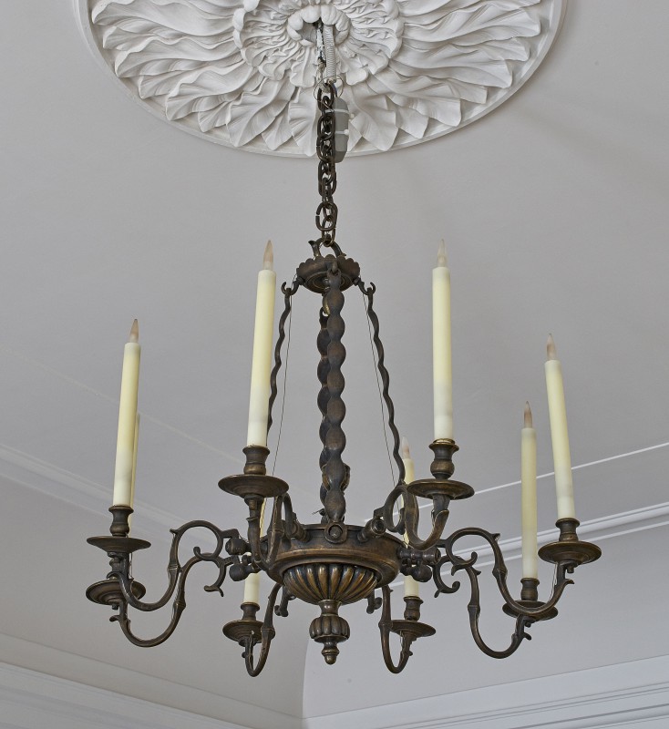 Eight-sconce chandelier