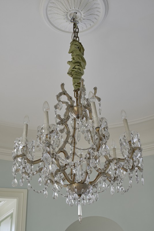 Nine-sconce chandelier