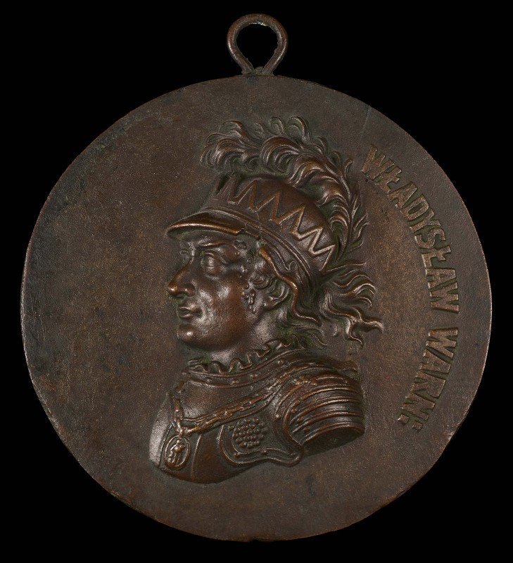 Medalion z wizerunkiem Władysława Warneńczyka