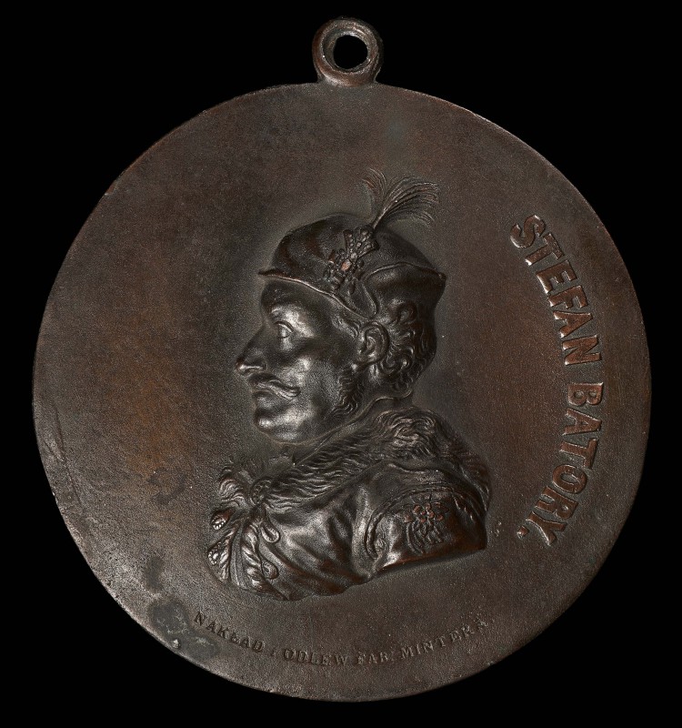 Medalion z wizerunkiem Stefana Batorego