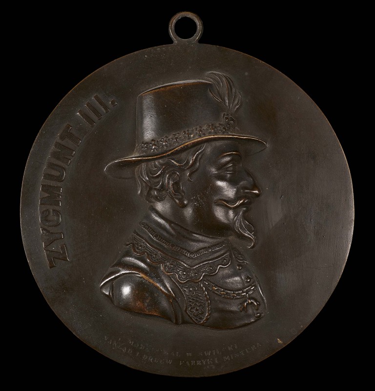 Medalion z wizerunkiem Zygmunta III