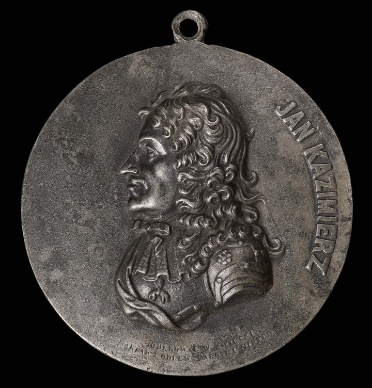 Medalion z wizerunkiem Jana Kazimierza