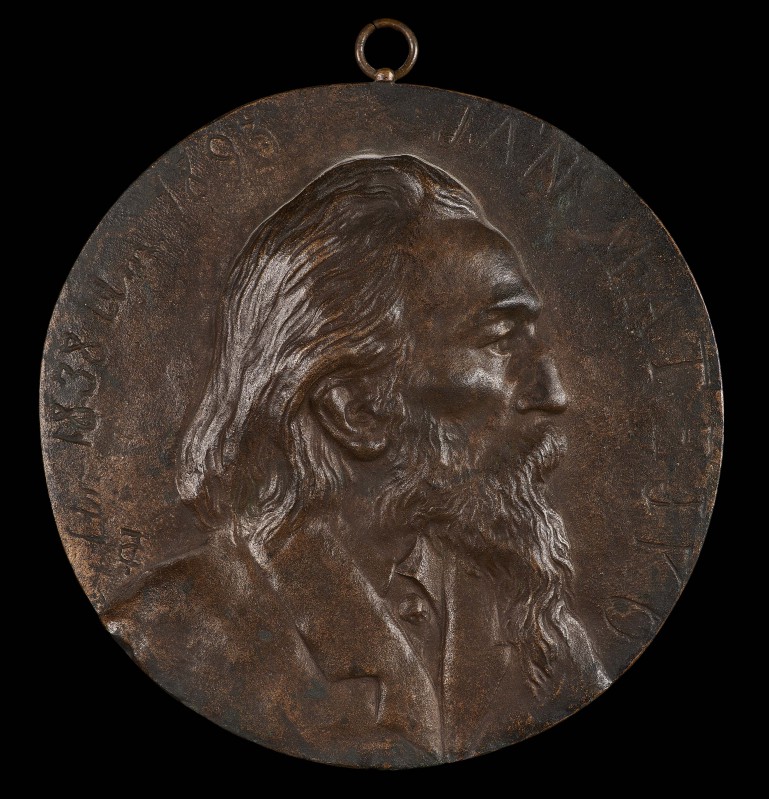Medallion with Portrait of Jan Matejko
