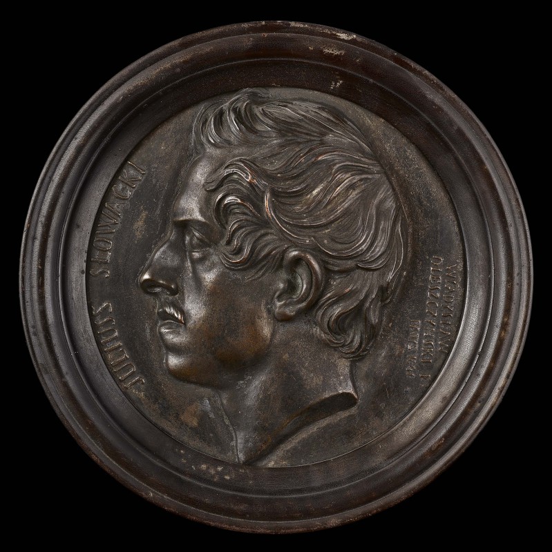 Medalion z portretem Juliusza Słowackiego