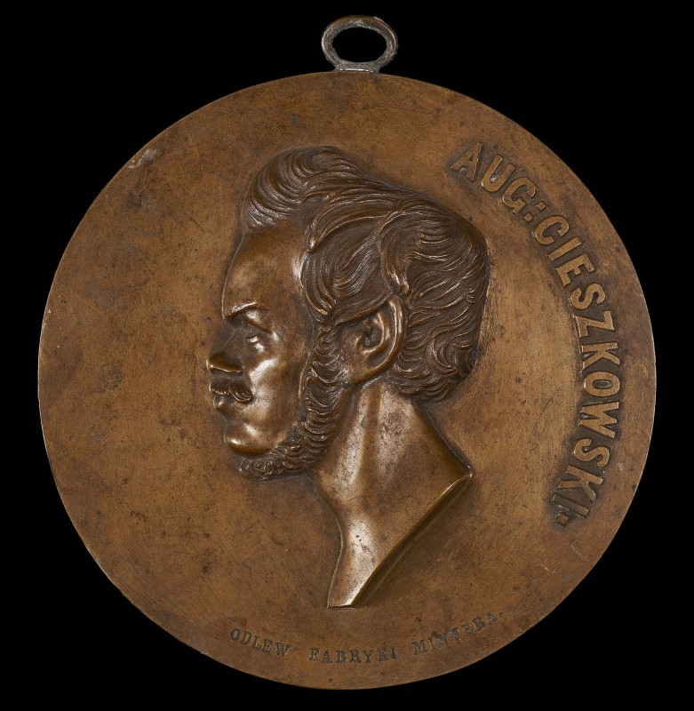 Medalion z portretem Augusta Cieszkowskiego