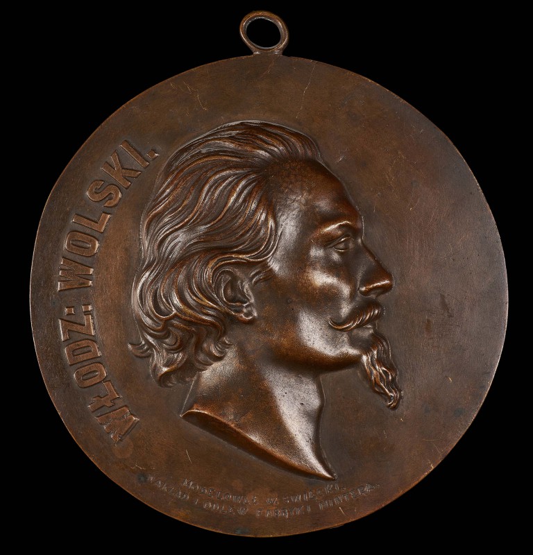 Medallion with Portrait of Włodzimierz Wolski
