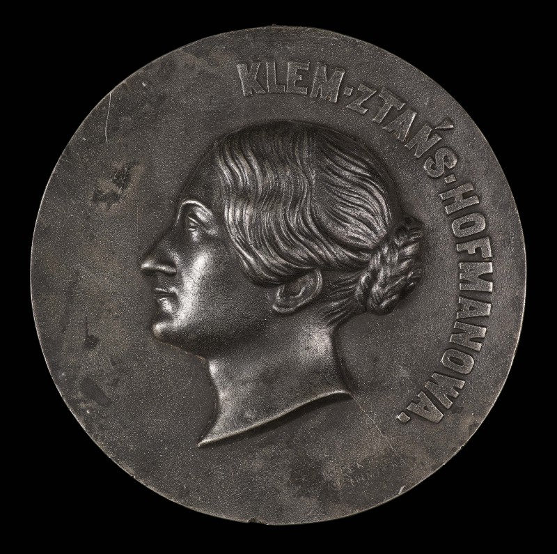 Medallion with Portrait of Klementyna nee Tańska Hoffman