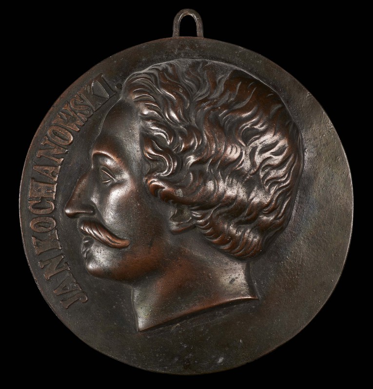 Medalion z wizerunkiem Jana Kochanowskiego