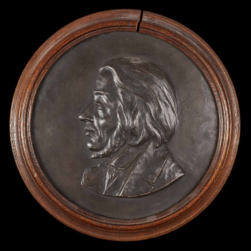 Medalion z portretem Adama Mickiewicza