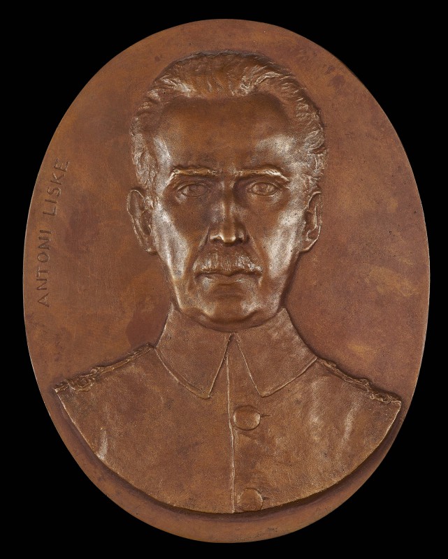 Medallion with Portrait of Antoni Liske