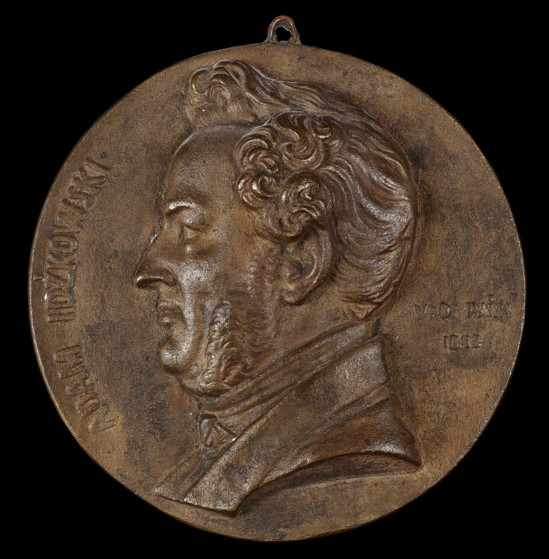 Medallion with Portrait of  Adam Idzikowski