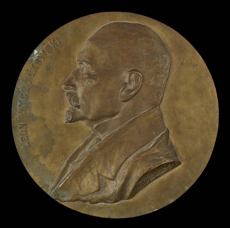 Medallion with a portrait of Leon Wyczółkowski