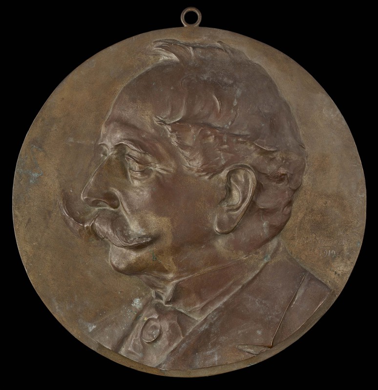 Medallion with a portrait of Józef Potocki