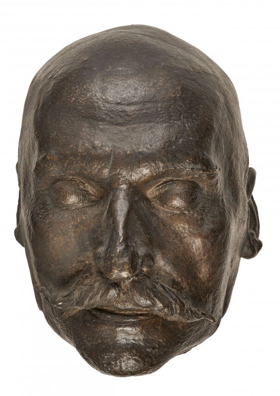Death mask of Teofil Lenartowicz