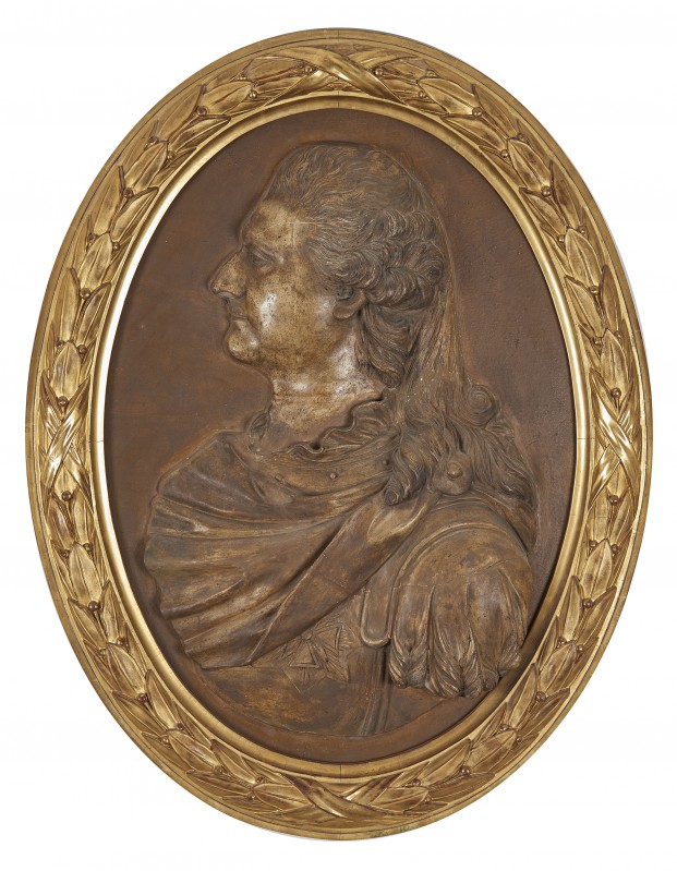Medallion with a portrait of Stanisław August Poniatowski