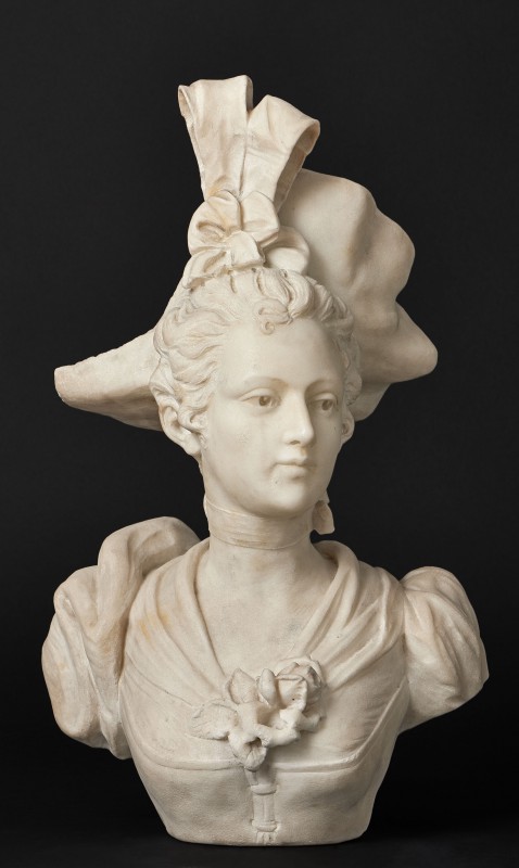 Bust of a Woman in a Hat