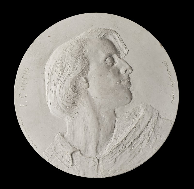 Medallion with portrait of Fryderyk Chopin