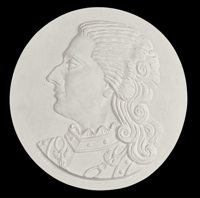 Medallion with portrait of Stanislaw August Poniatowski