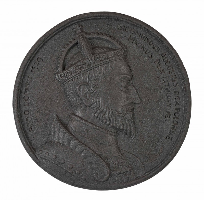 Medallion with portrati of Zygmunt August