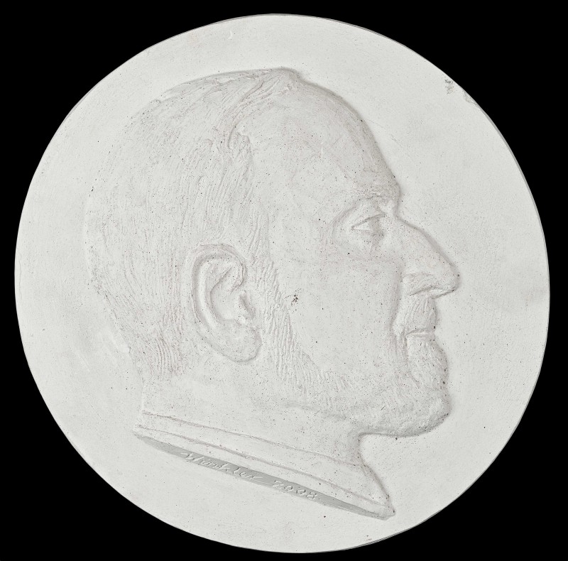 Medallion with portrait of Marek Kwiatkowski