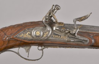 Pistol with flintlock mechanism - 3