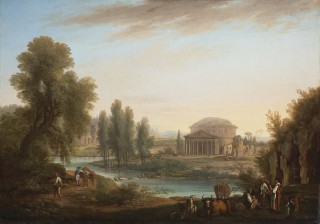 Italian Landscape with Rotunda - 1