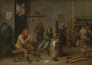 Smokers in a Tavern - 1